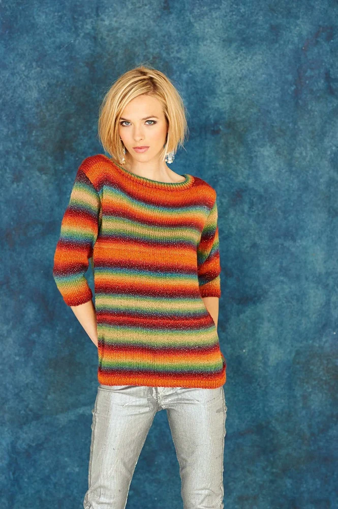 Strickanleitung Stylecraft Cabaret DK Nr. 9181 Pullover
