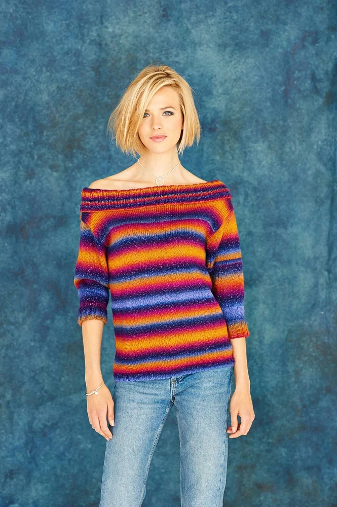 Strickanleitung Stylecraft Cabaret DK Nr. 9181 Pullover