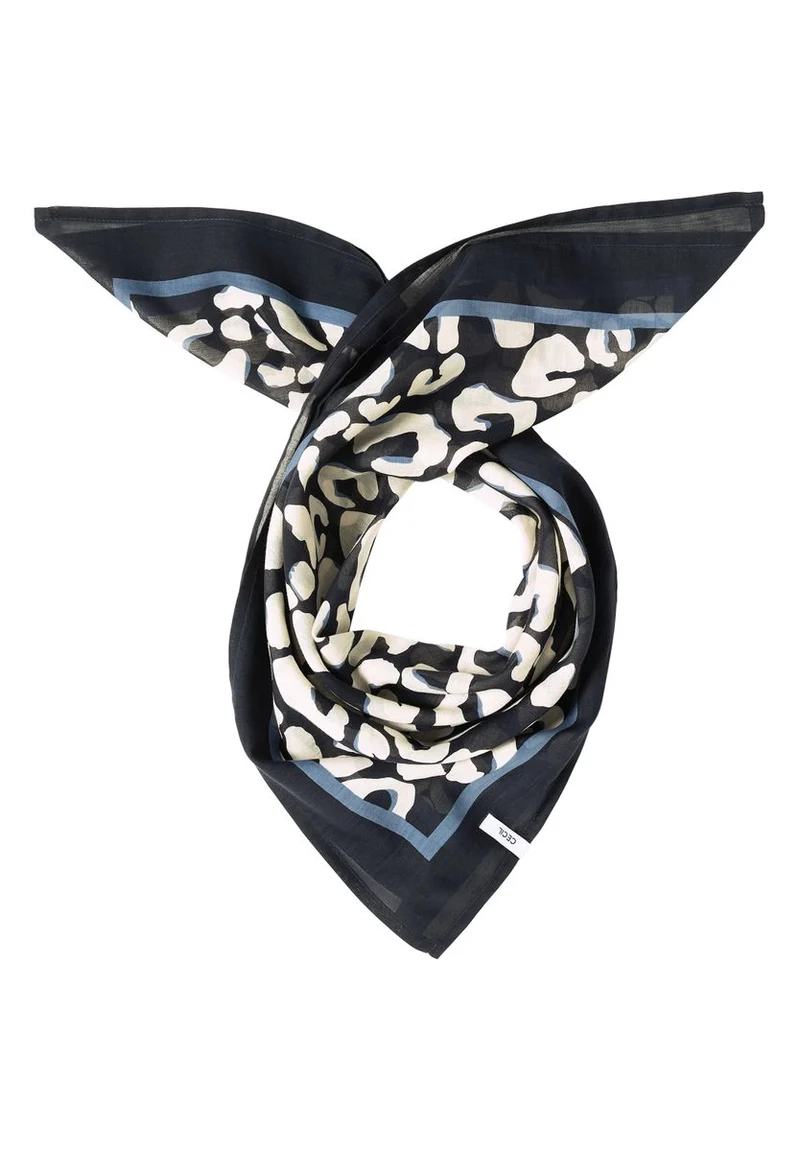 Bandana aus Baumwolle mit Leo-Muster