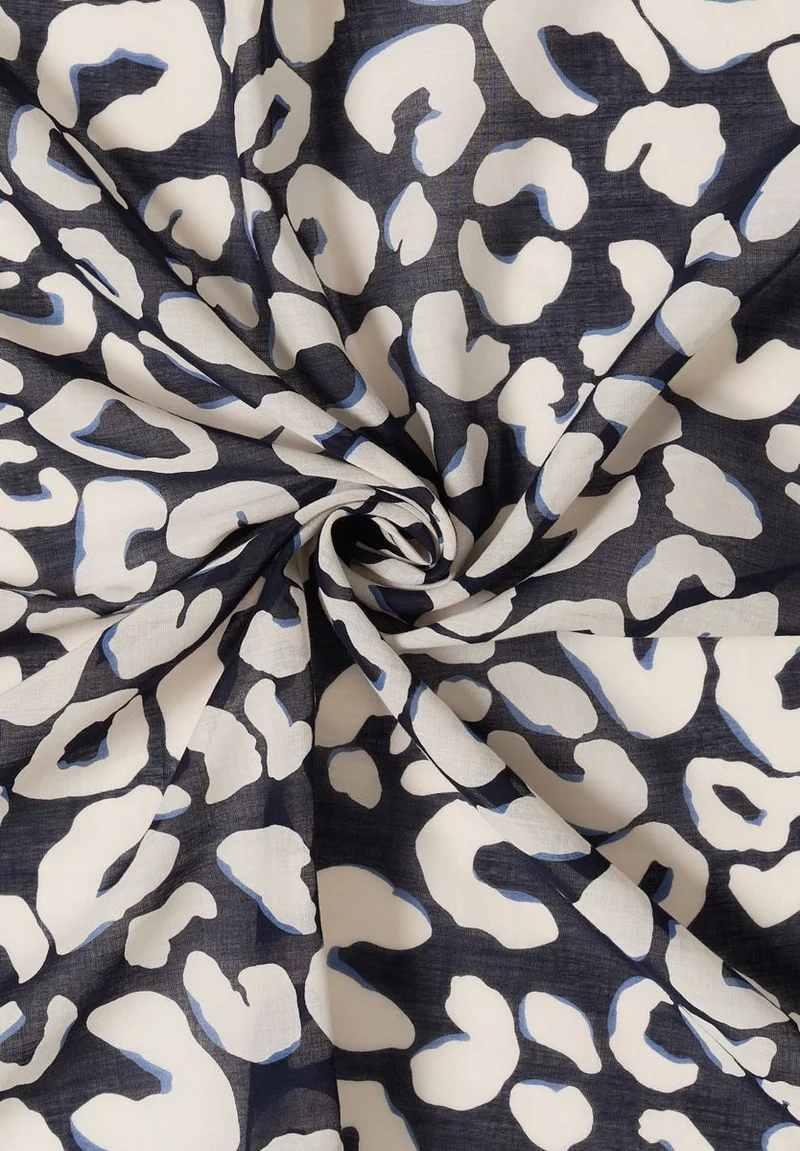 Bandana aus Baumwolle mit Leo-Muster