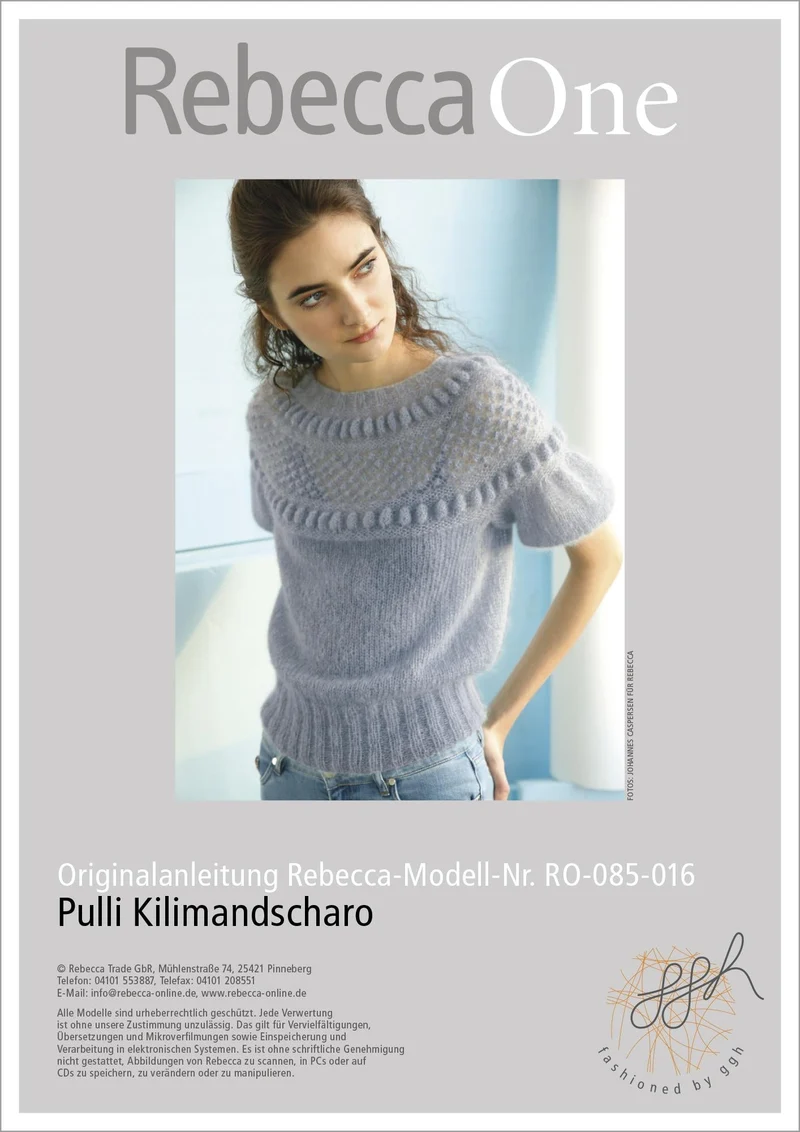 Anleitung - Pulli Kilimandscharo