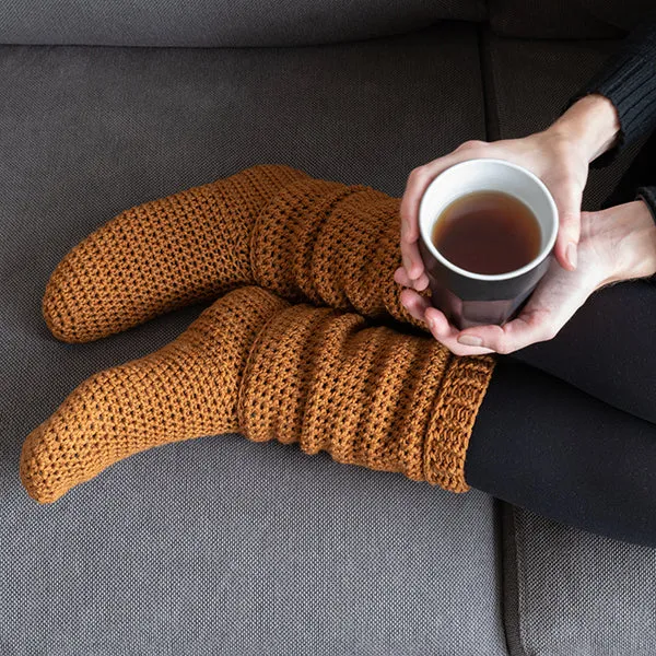 Yarn and Colors Soft Serene Socken-Häkelpaket