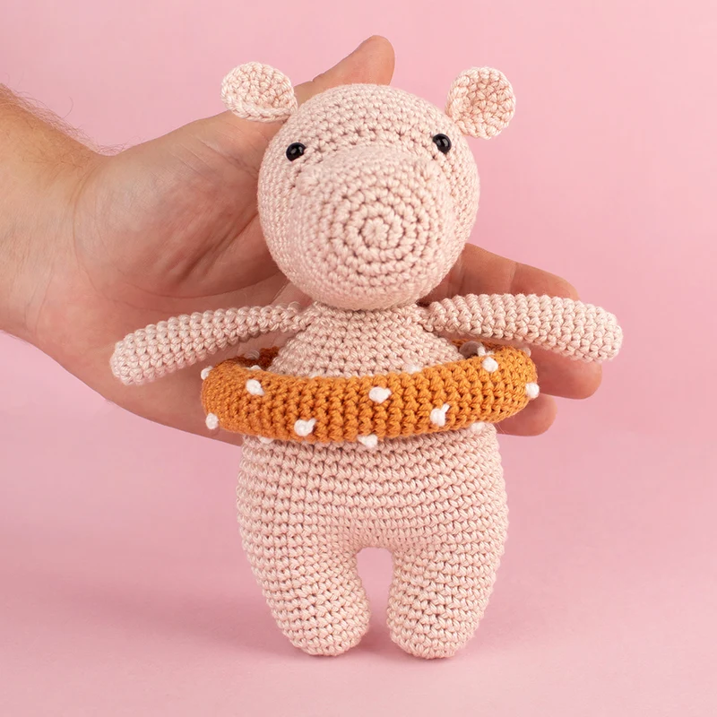 Häkelpaket für das kleine Nilpferd Hayley – Yarn and Gingertea