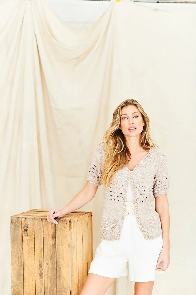 Strickanleitung Stylecraft Naturals – Bio-Baumwolle DK Nr. 9839 Strickjacken