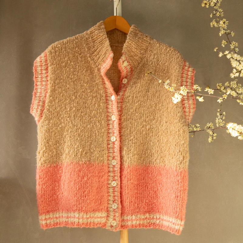 Piuma Mini & Me Jacke (Erwachsene) Garn- und Strickpaket