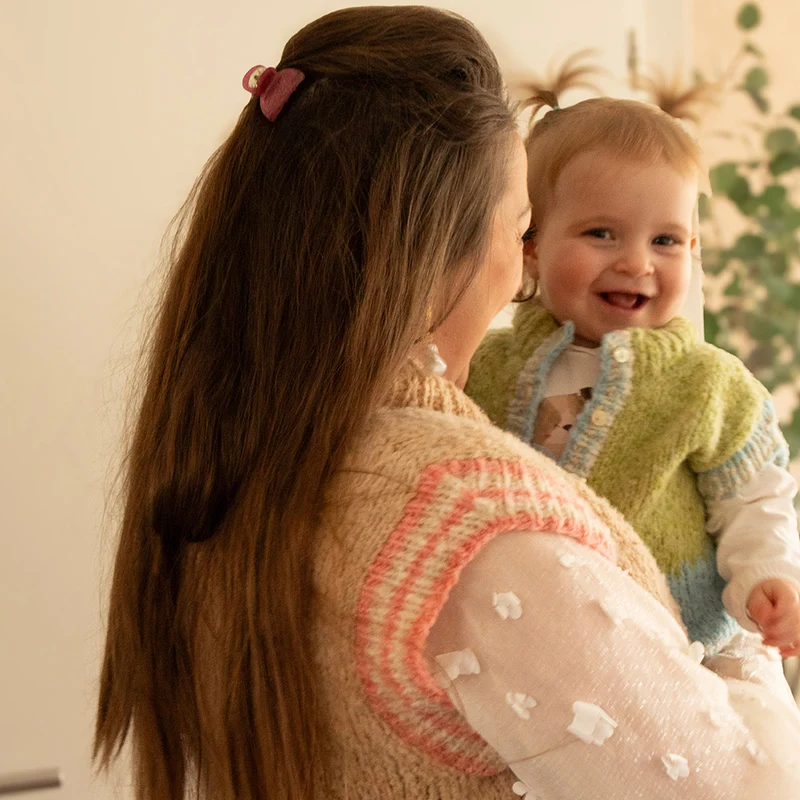 Piuma Mini & Me Jacke (Erwachsene) Garn- und Strickpaket