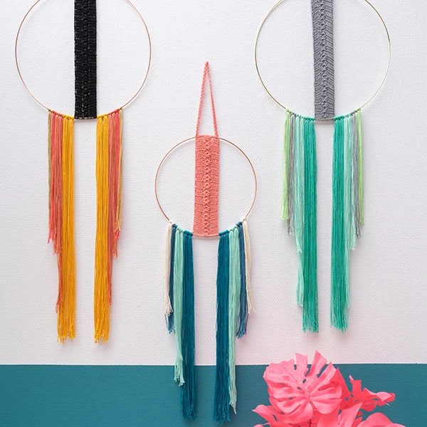 Yarn and Colors – Must-have-Boho-Wandbehang – Häkelpaket