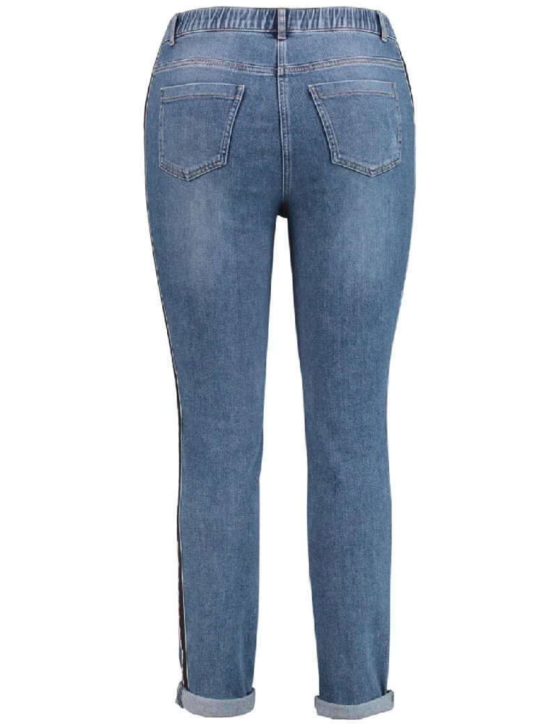 HOSE JEANS VERKUERZT