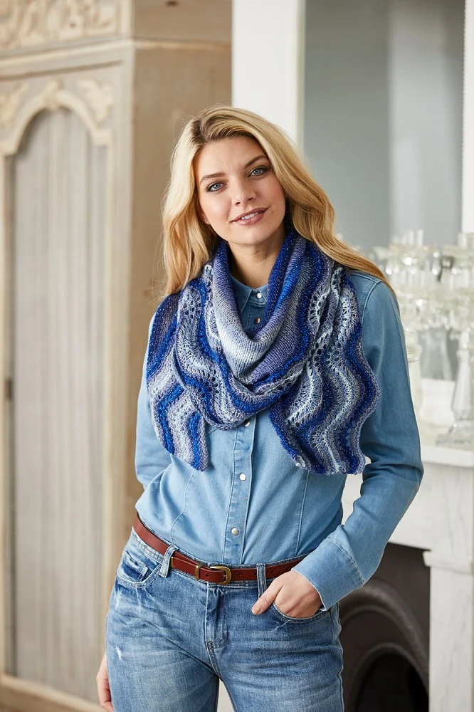 Strickanleitung Stylecraft Cabaret DK Nr. 9424 Schals