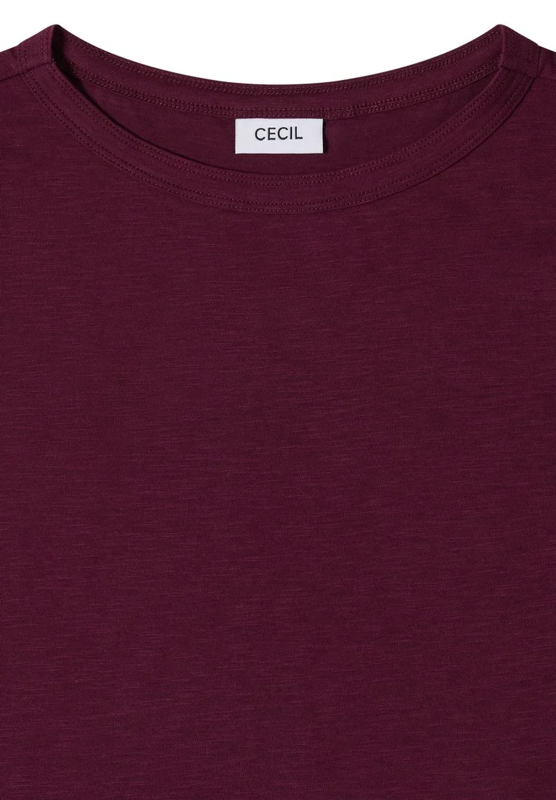Kurzarm T-Shirt aus reiner Baumwolle