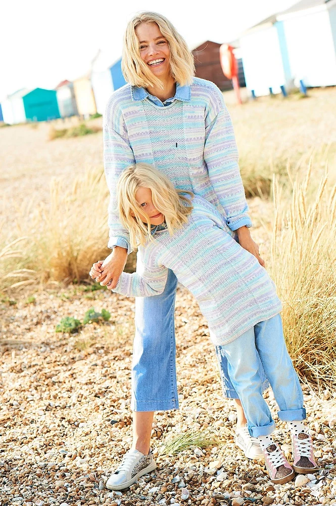 Strickanleitung Stylecraft You & Me DK Nr. 9821 Pullover und Jacke