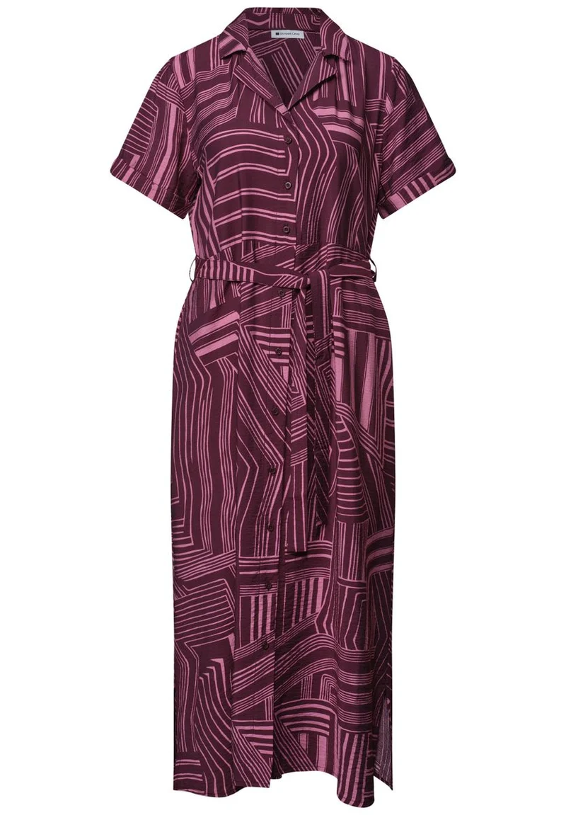 Midikleid mit Bowling-Kragen