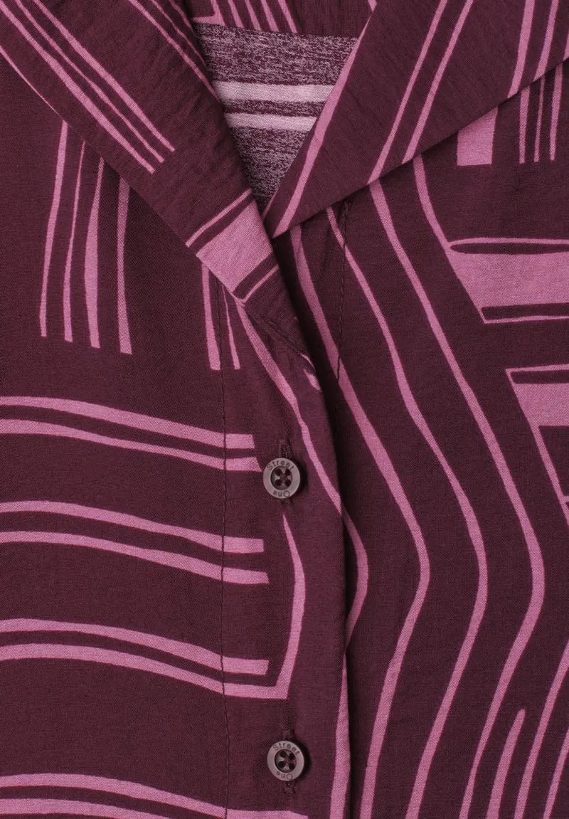 Midikleid mit Bowling-Kragen