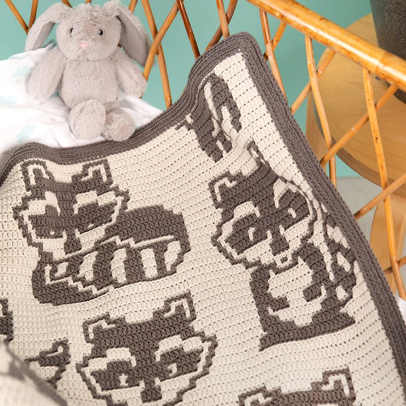 Reckless Rascals Babydecke Häkelpaket – CrazyCrochetCatlady