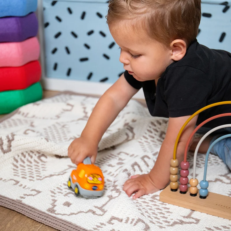Prickly Pals Babydecke – Garn- und Häkelpaket