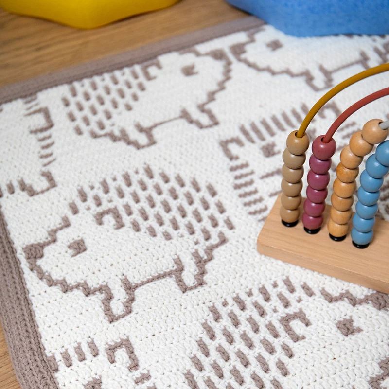 Prickly Pals Babydecke – Garn- und Häkelpaket