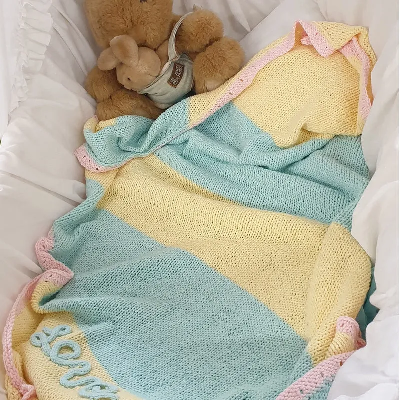Strickanleitung für die Babydecke „Lieve Livia“