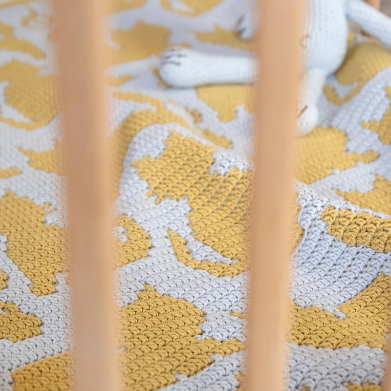 Cozy Cats Babydecke Häkelpaket – CrazyCrochetCatlady