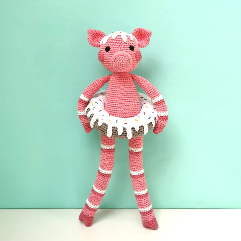 Suus, das süße Schweinchen – Häkelpaket – Mrs. Milly