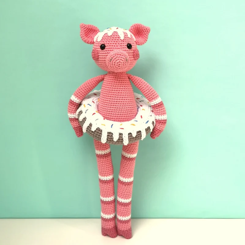 Suus, das süße Schweinchen – Häkelpaket – Mrs. Milly