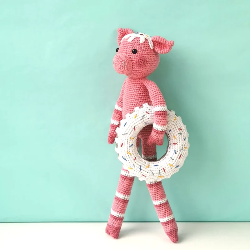 Suus, das süße Schweinchen – Häkelpaket – Mrs. Milly