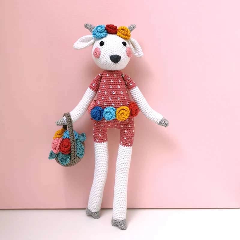 Häkelpaket „Bibi, das Blumenzicklein“ – Mrs. Milly