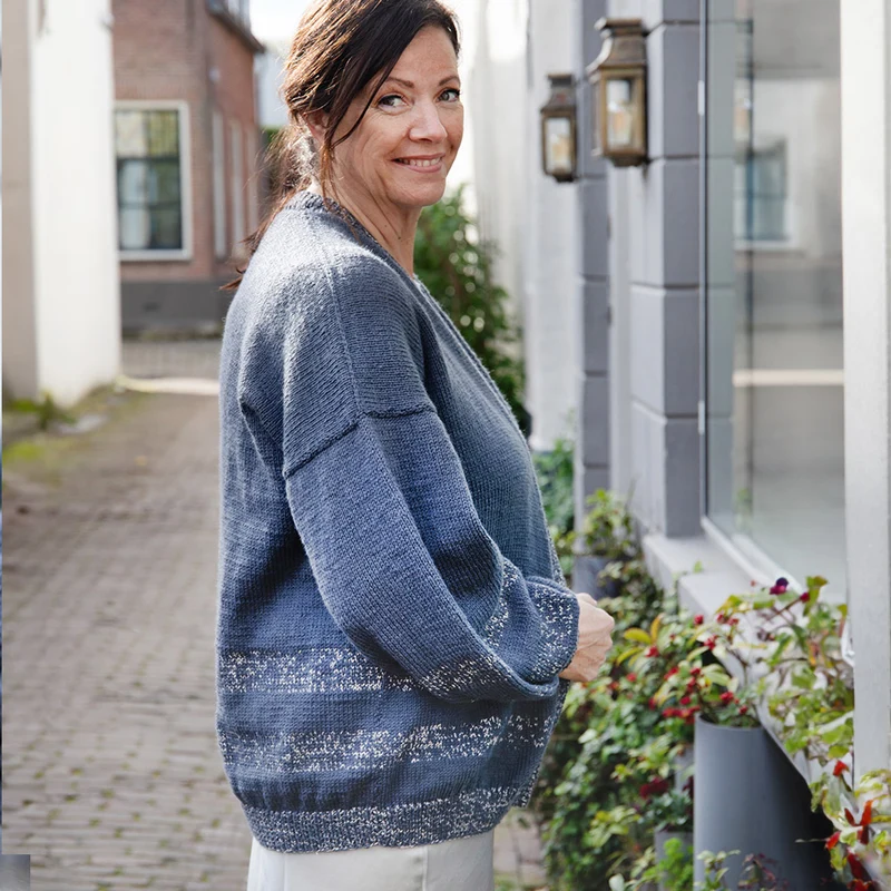 Strickpaket „Joy Glamour“ – Jacke