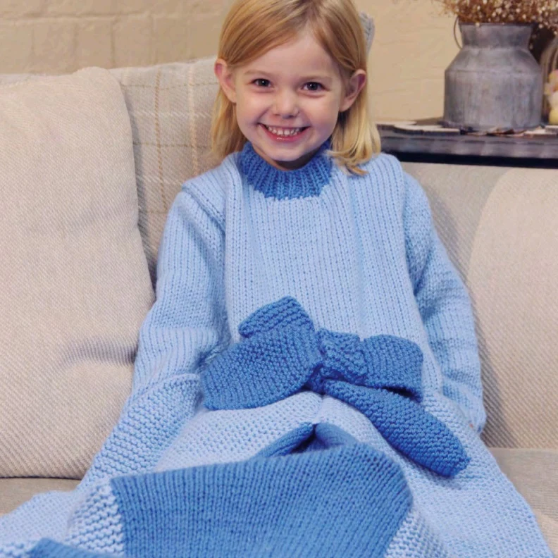 Strickanleitung Stylecraft Special Chunky Nr. 9490 Prinzessinnen-Decke