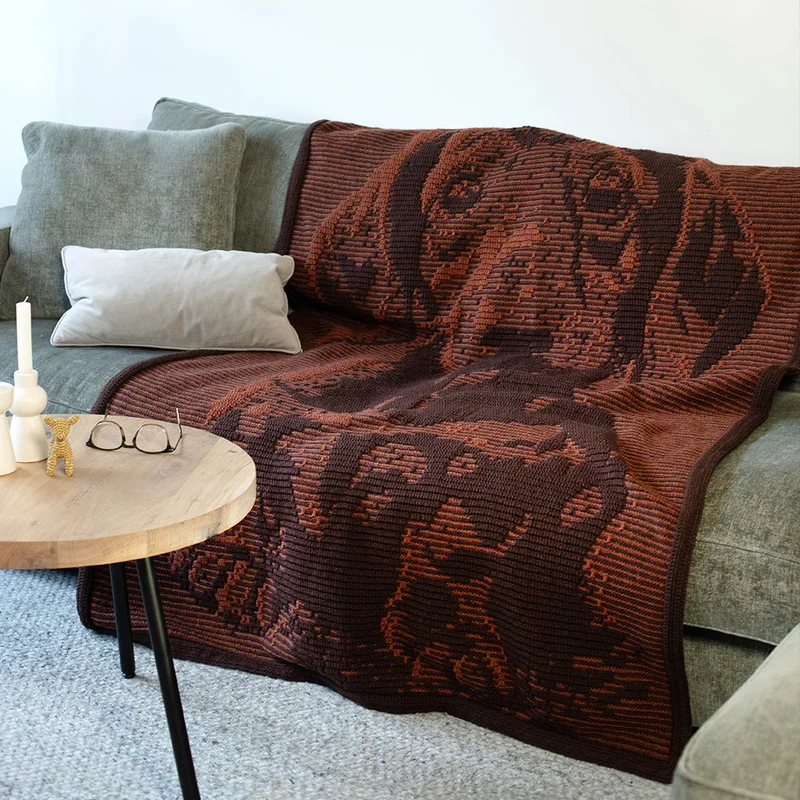 Mr Wiggles Decke – Häkelpaket – CrazyCrochetCatlady