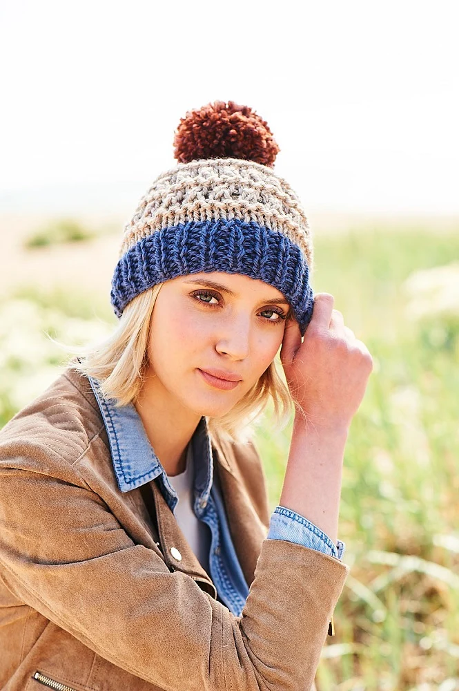 Strickanleitung Stylecraft Life Super Chunky Nr. 9733 Mützen