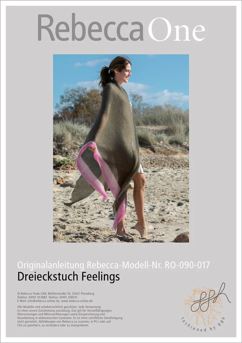 Anleitung - Dreieckstuch Feelings