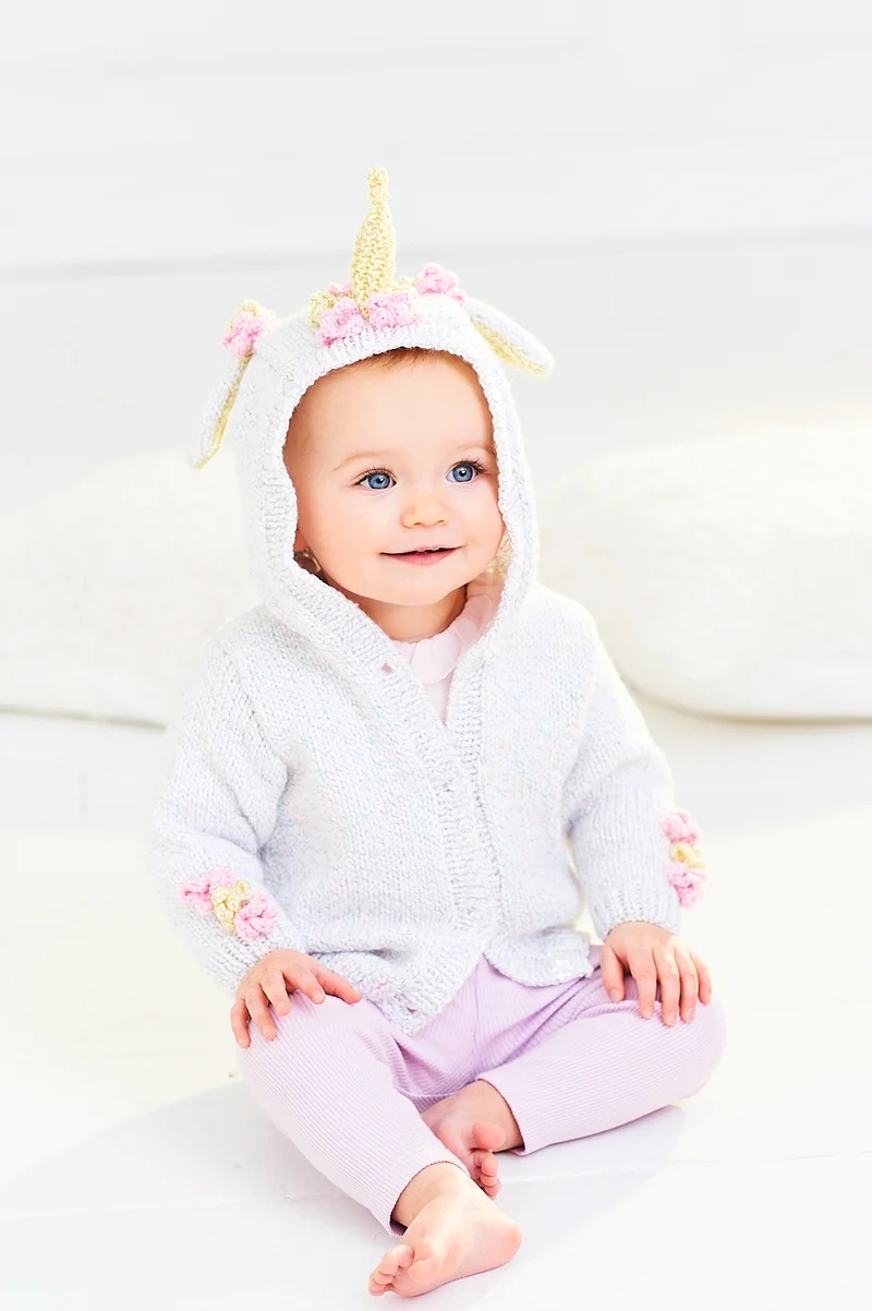 Strickanleitung für Stylecraft Baby Sparkle Jacken