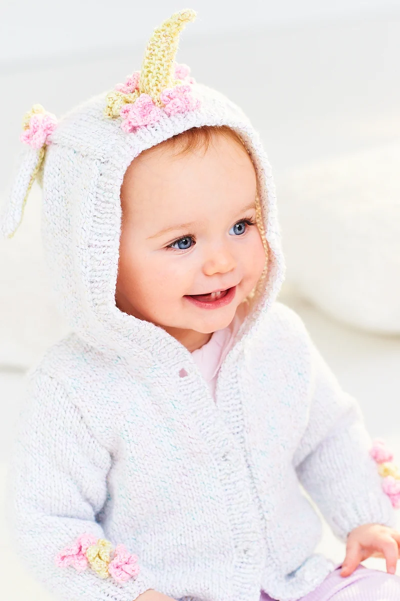 Strickanleitung für Stylecraft Baby Sparkle Jacken