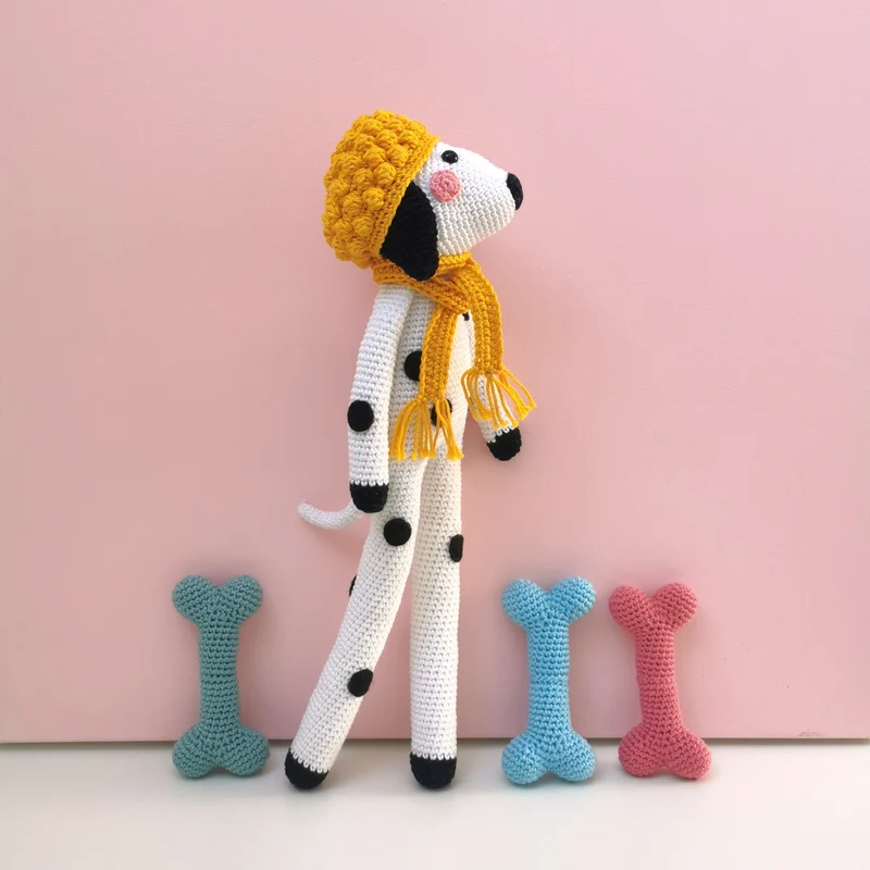 Amélie, die französische Dalmatinerin – Häkelpaket – Mrs. Milly