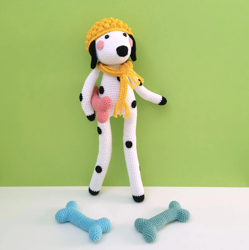Amélie, die französische Dalmatinerin – Häkelpaket – Mrs. Milly