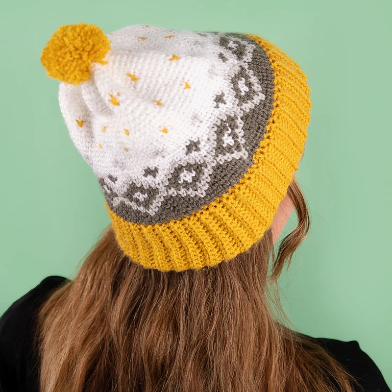 Bellwald-Mütze – Häkelpaket – Studio Madelaine