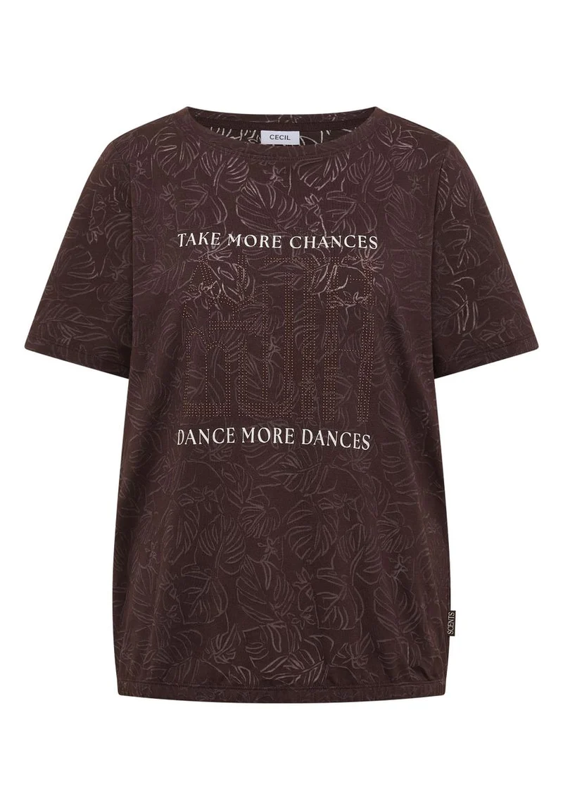 T-Shirt in Ausbrenner-Optik