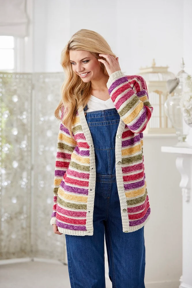 Strickanleitung Stylecraft Batik DK Nr. 9422 Pullover und Jacke