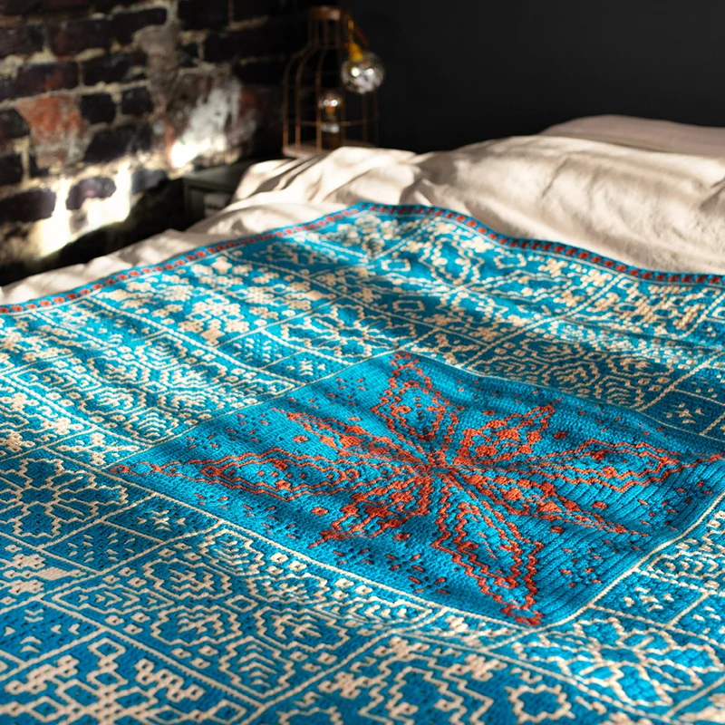 Scrappiness-Decke – Häkelpaket – CrazyCrochetCatlady