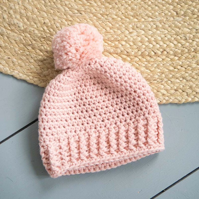 Happy Baby Mütze – Häkelpaket