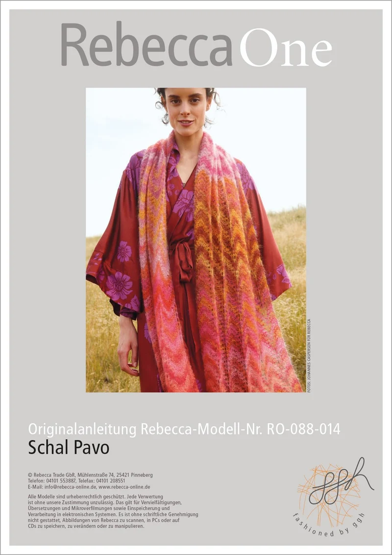 Anleitung - Schal Pavo