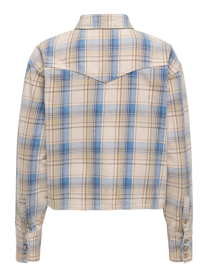 ONLLOU LS CHECK DNM SHIRT MAE