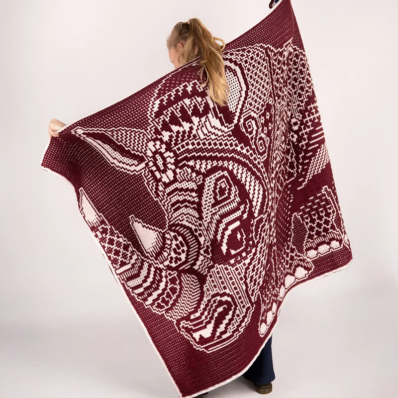 Zen Tangle Rhino – AdO Crochet Häkelpaket „Interlocking“