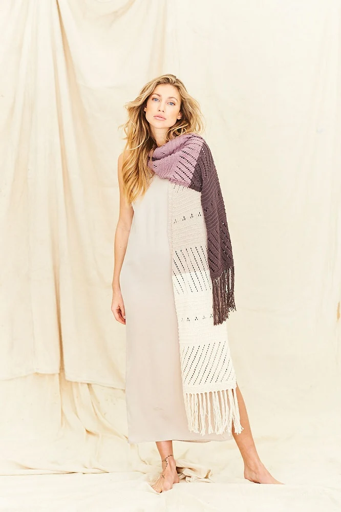 Strickanleitung Stylecraft Naturals Organic Cotton DK Nr. 9836 Schals