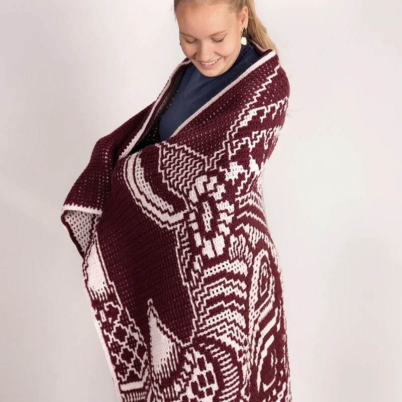 Zen Tangle Rhino – AdO Crochet Häkelpaket „Mosaik“