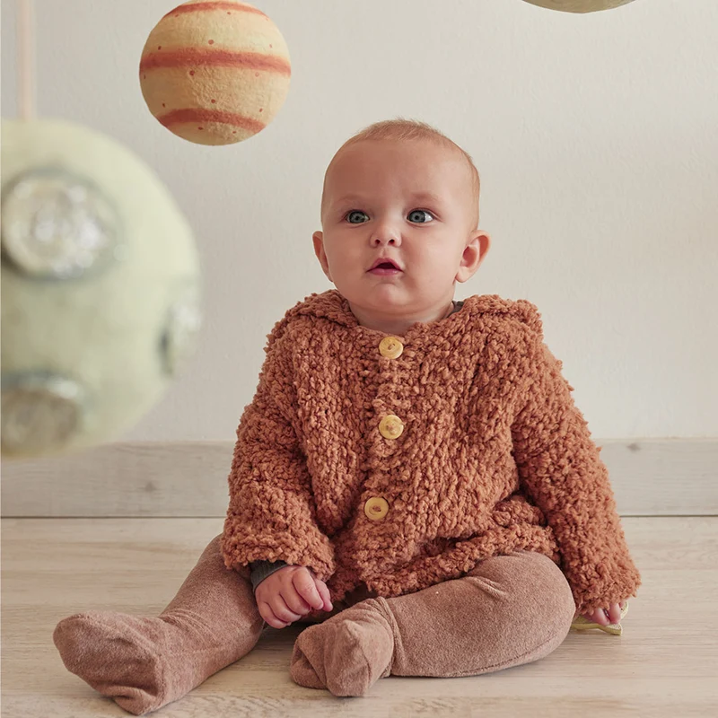 Katia Nuvole Babyjäckchen – Garn- und Strickpaket