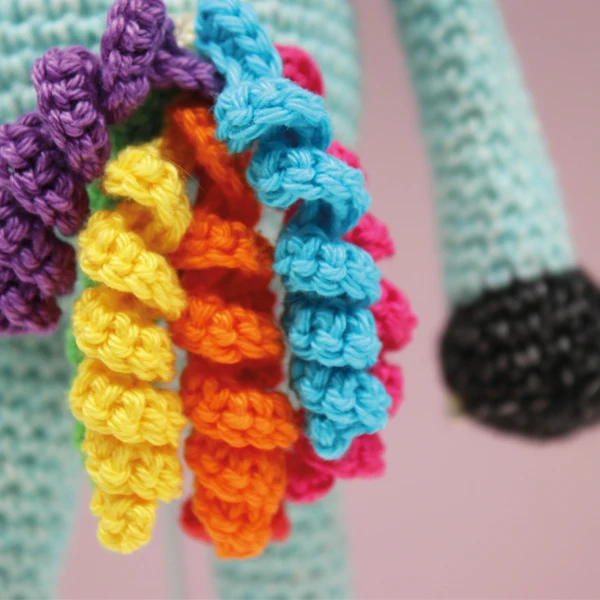 Häkelpaket für ein Einhorn-Kuscheltier
