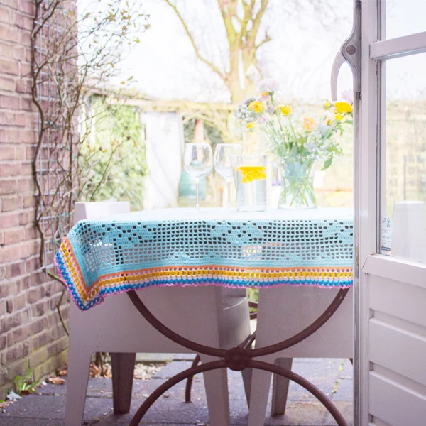 Must-have-Tischdecke – Häkelpaket