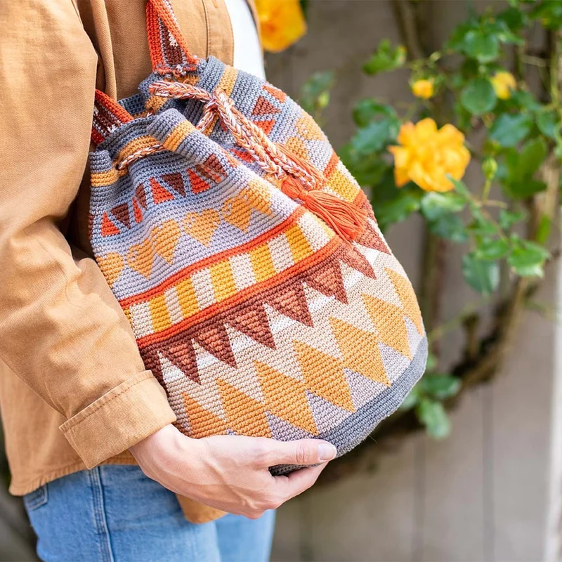 Tapestry-Tasche – Häkelpaket