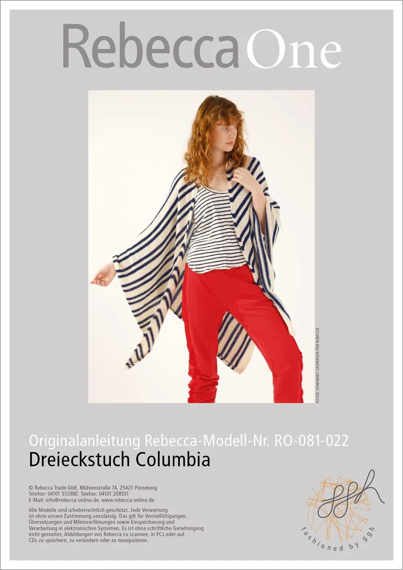 Anleitung - Dreieckstuch Columbia